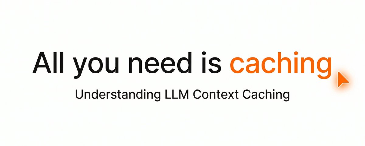 文章头图：All you need is caching — Understanding LLM Context Caching